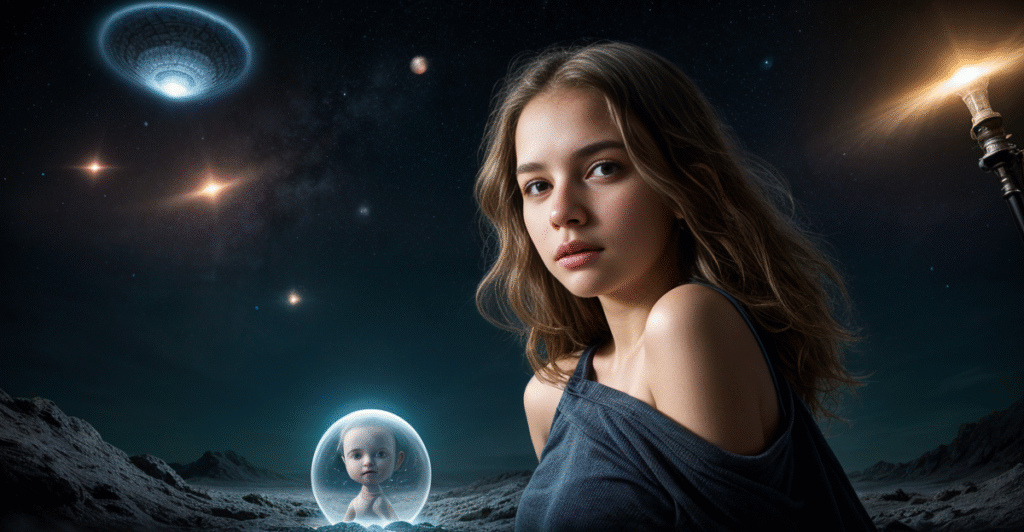 Alien Lullabies: Are Pregnant Women Subconsciously Hearing Extraterrestrial Signals?