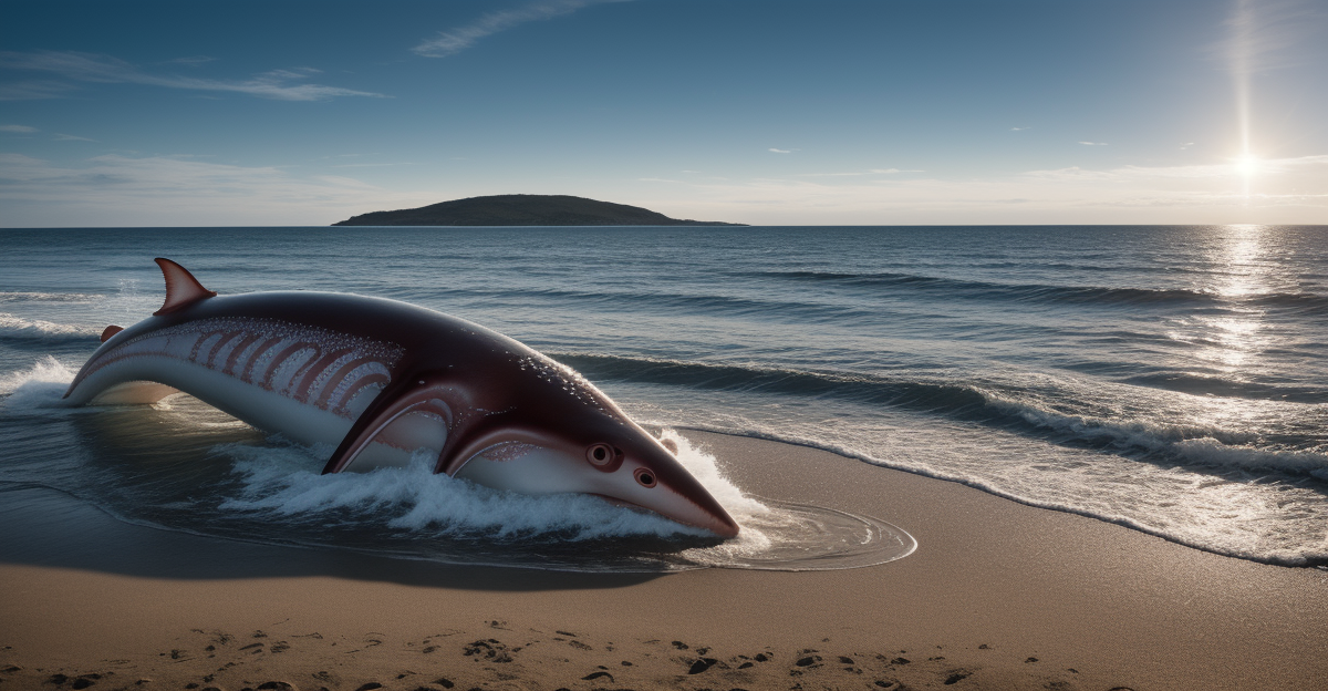 Giant Squid SOS: Are Sonic Booms Driving Them Ashore?