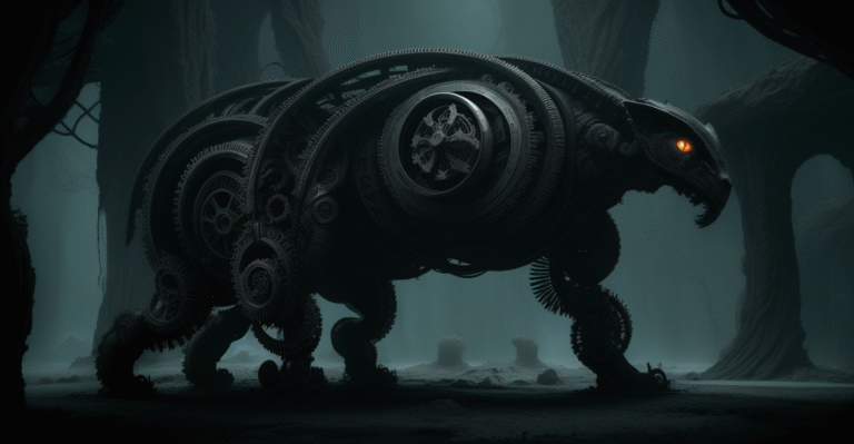 Curie's Cat: A Retro-Futuristic Vision