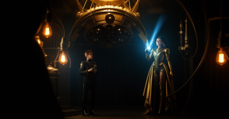 Zendaya & Bowie: Martian Royalty Spacesuits